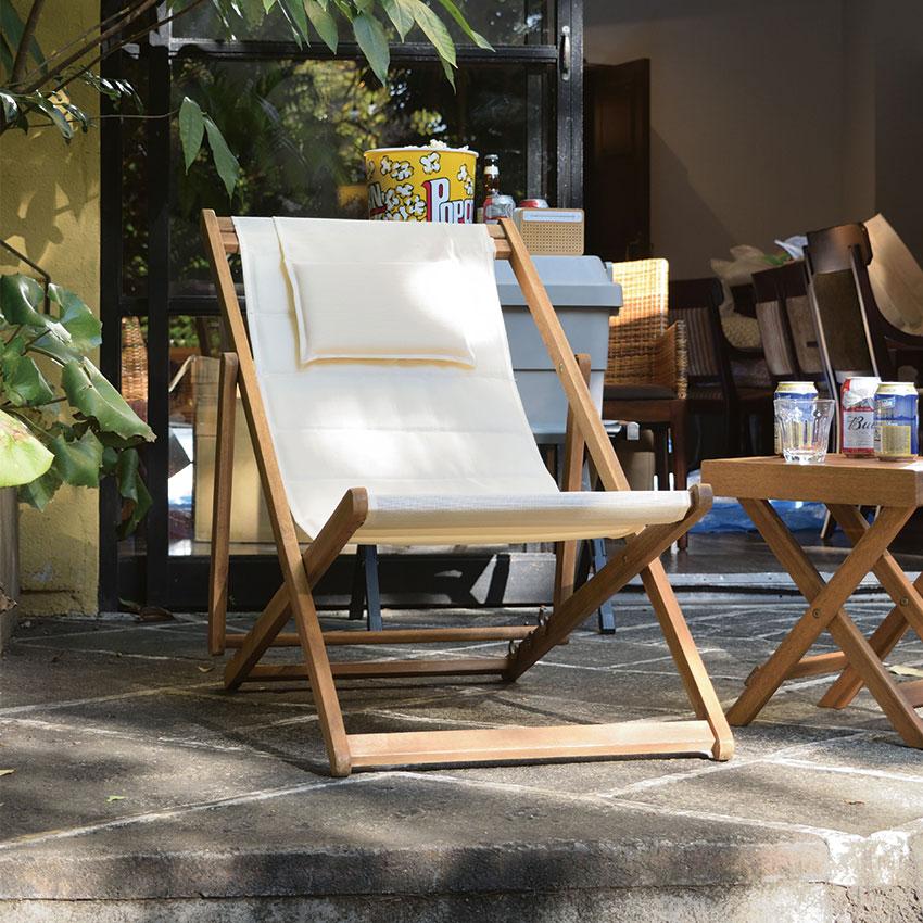 FOLDING DECK CHAIR デッキチェア NX-512 送料無料 折りたたみ チェア