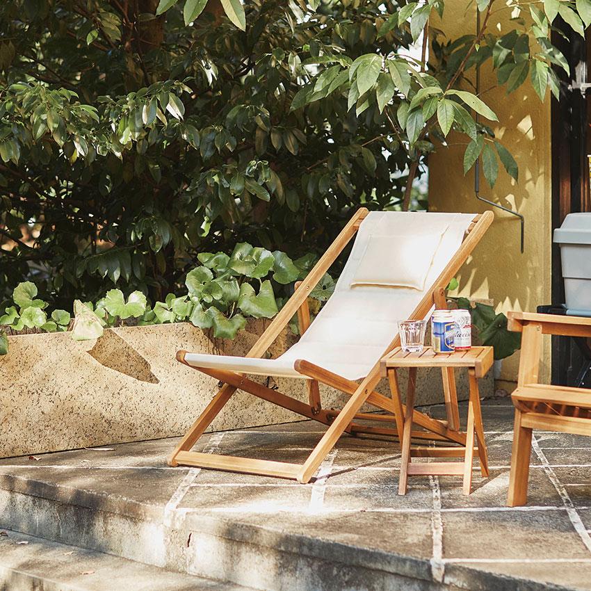 FOLDING DECK CHAIR デッキチェア NX-512 送料無料 折りたたみ チェア