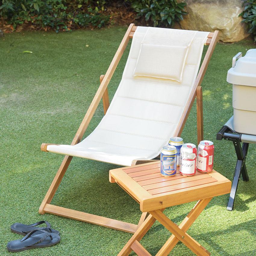 FOLDING DECK CHAIR デッキチェア NX-512 送料無料 折りたたみ チェア