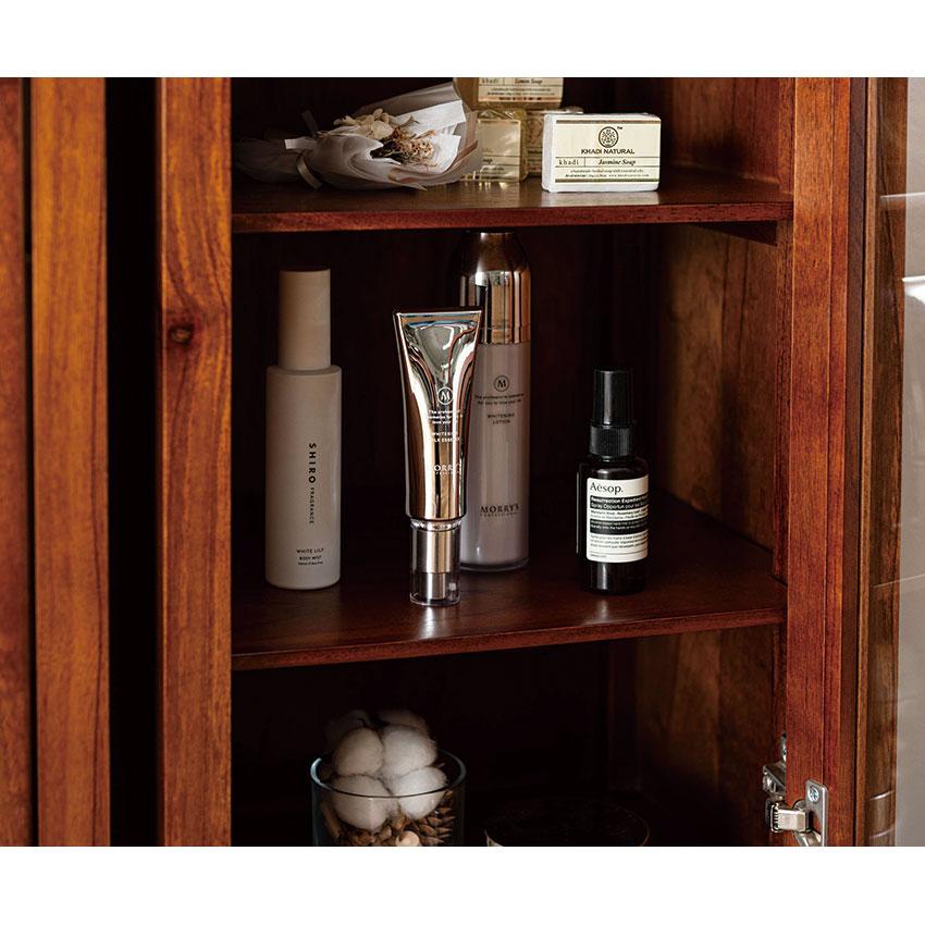 アルシェ キャビネット スリム PM-323 送料無料 飾り棚 収納家具