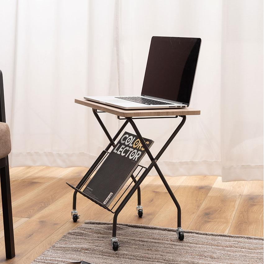 folding side table フォールディングサイドテーブル PT-201 送料無料