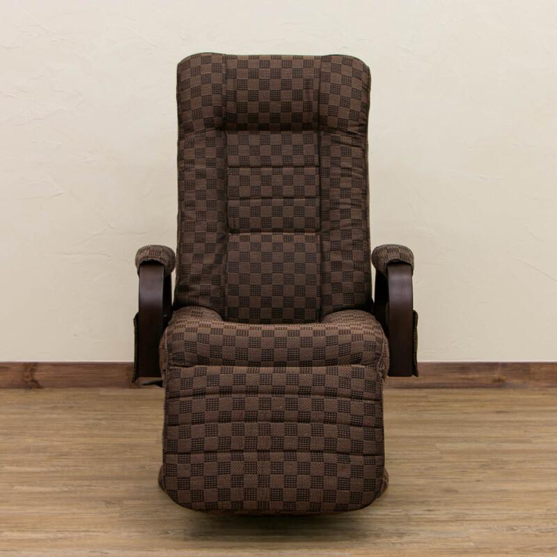 【新品未開封】サカベ S3-06 リクライニングチェア フットレスト付 着払い リクライニングチェア フット付き 昇降式 回転式 おしゃれ