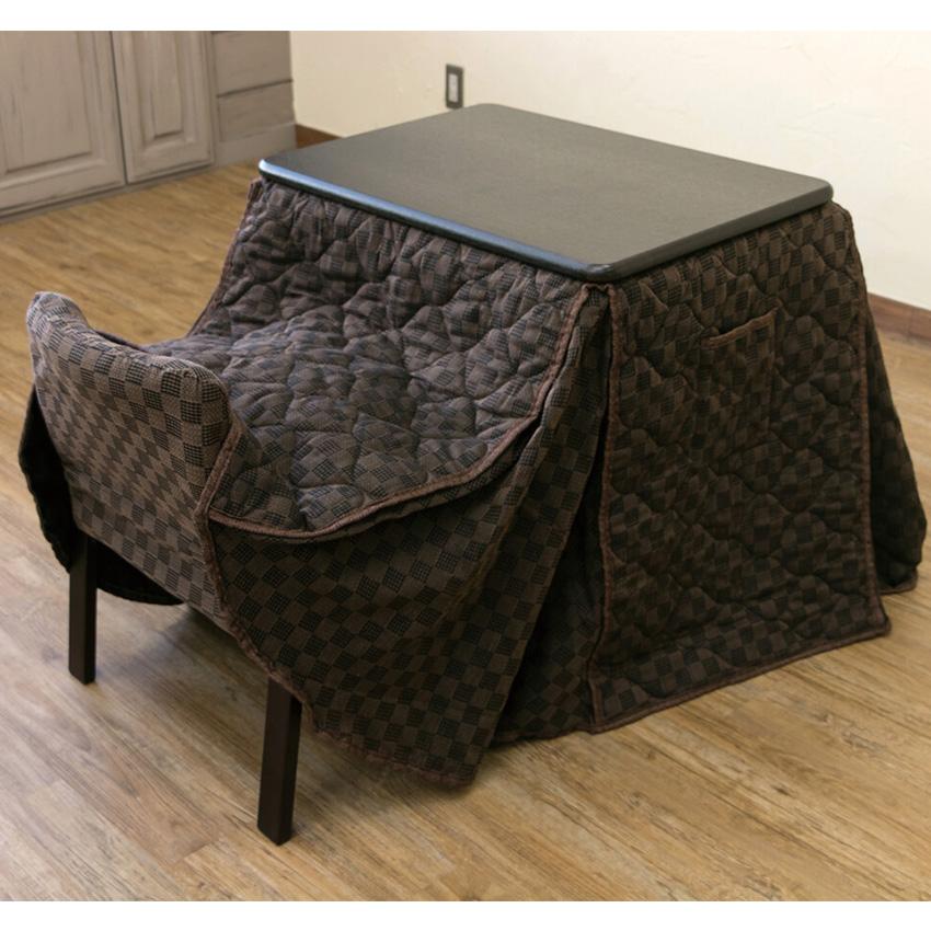 新品　パーソナルコタツ 70×50×66  布団・イス付3点セット S3-08 新品 パーソナルコタツ 70×50×66 布団・イス付3点セット S3-08