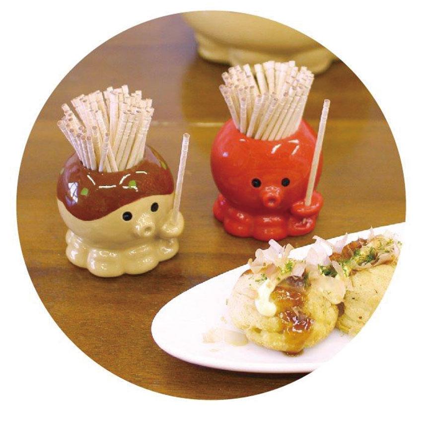DECOLE デコレ TAKOYAKI PARTY たこぱー 爪楊枝入れ 全2種 爪楊枝 たこ