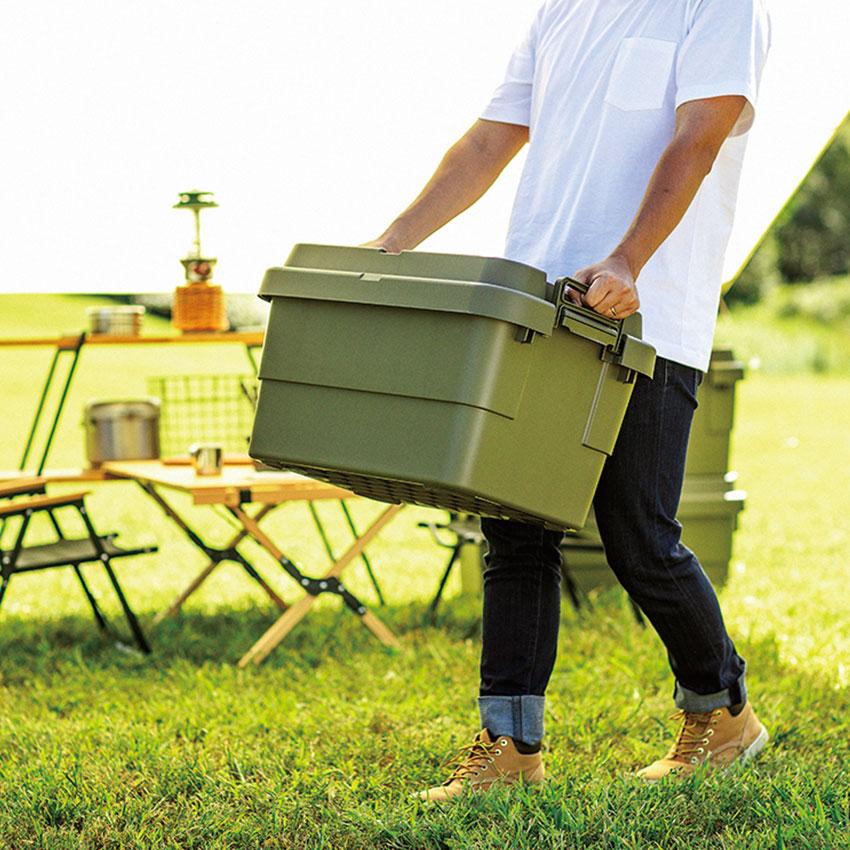 日本製 トランクカーゴ S蓋 50L TC-50S スタッキング 収納 ケース