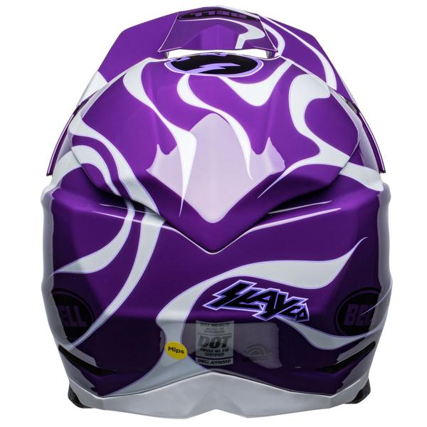 BELL Moto-10 Spherical Slayco Gloss Purple/White｜merykenshoukai｜03