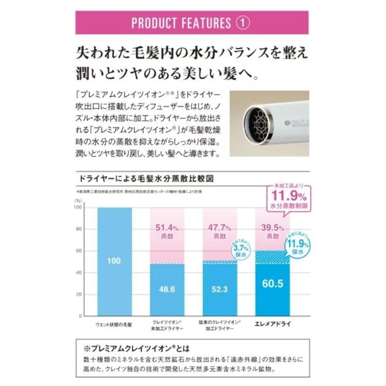 クレイツ イオン エレメア ドライ マルチステージ SD-G03PRO プロ用