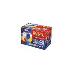 TDK 3.5型フロッピーディスク 2HD DOS/V Windows 40枚 MF2HD-BMX40S
