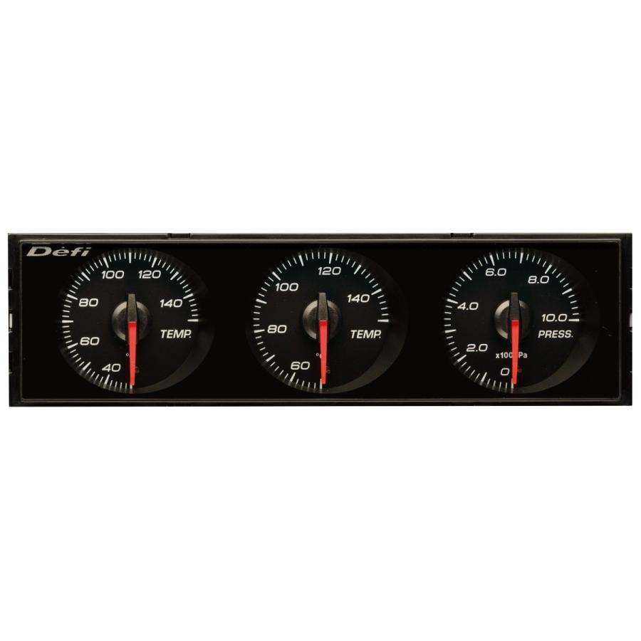 Color:赤指針 / 白照明 日本精機 Defi (デフィ) メーター【DIN-Gauge