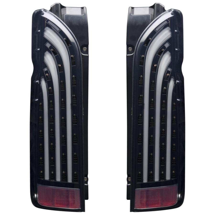Color:ホワイト ハイエース 200系 テールランプ 415コブラ BADテール