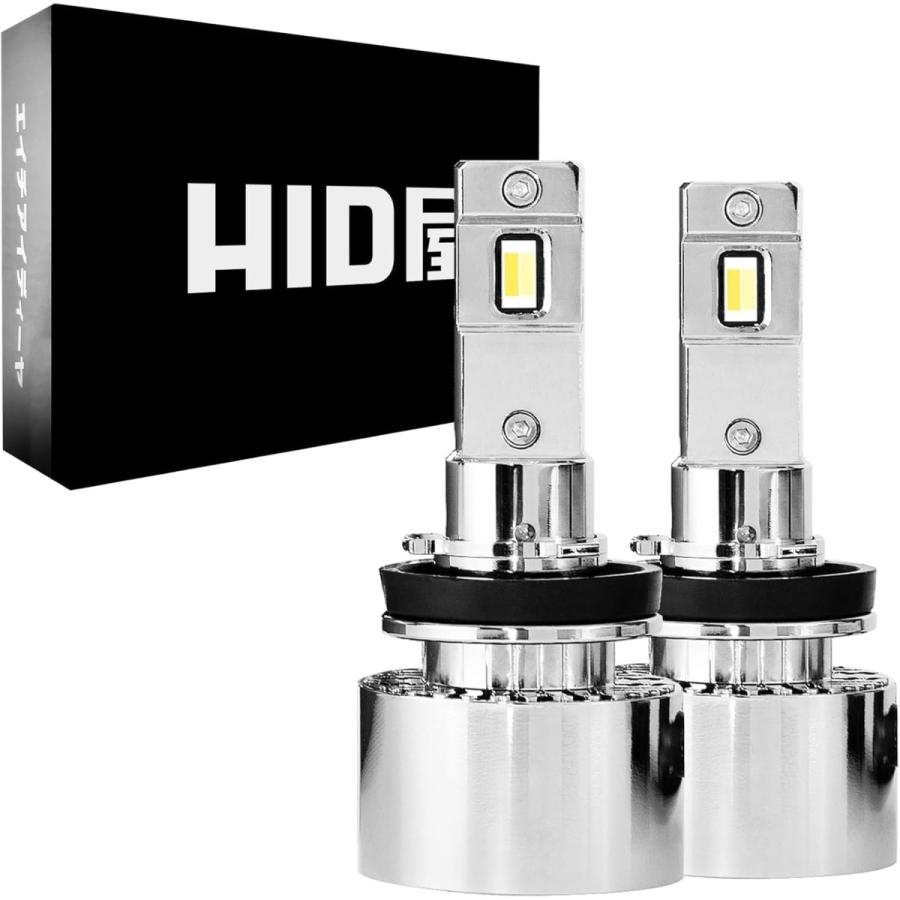 Size:H8 H11 H16_Color:ホワイト x イエロー HID屋 H8 H16 LED