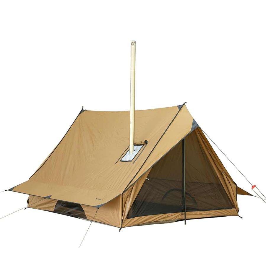 テント・タープ pomoly chalet 70 POMOLY CHALET 70 Pro ロッジ型テント 2人用 煙突穴付き ソロキャンプ