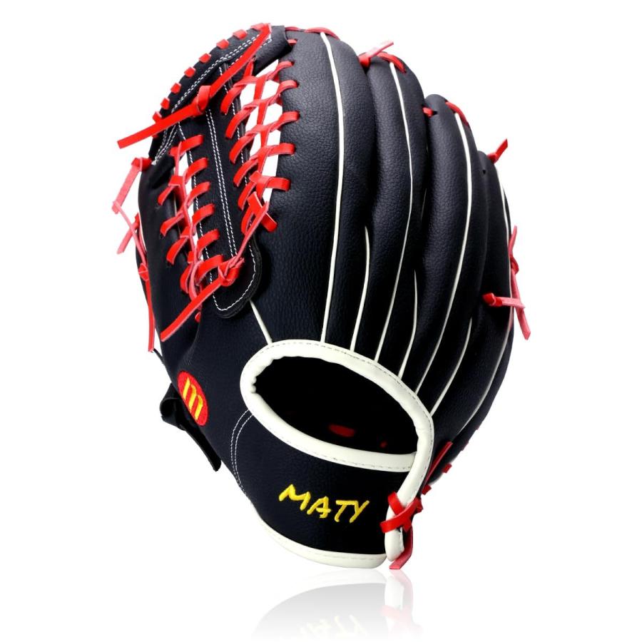 Style:左投げ用12.5インチ MATY 野球 グローブ 軟式用 12.5インチ