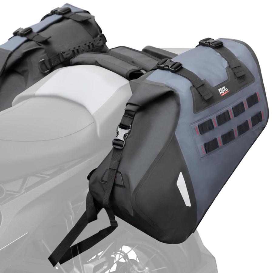 Size:30L KEMIMOTO バイク サイドバッグ 左右セット バイクバッグ 30L