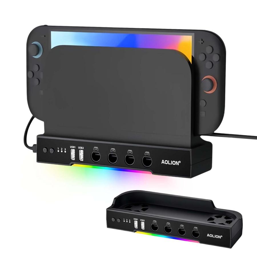 Switch2用 冷却ファン【新登場-Nintendo Switch 2対応】Lwuckbarrt