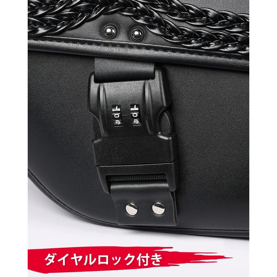 Size:28L KEMIMOTO バイク サイドバッグ 左右セット サイドバック