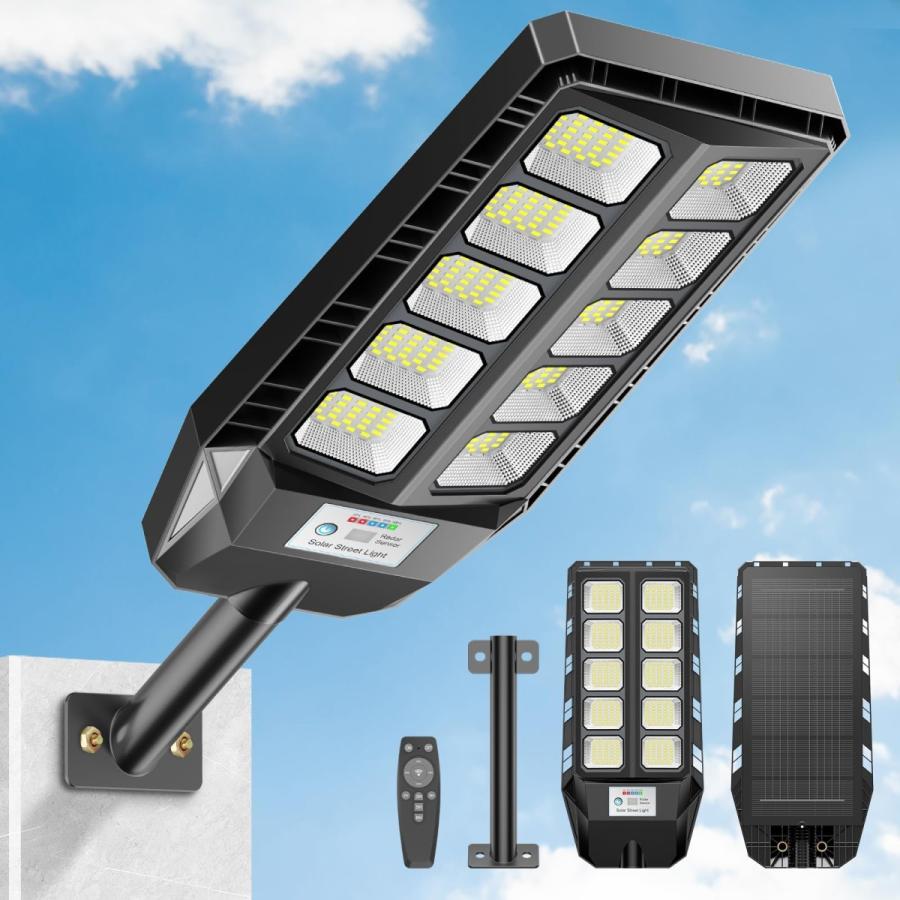 Size:500W*1パック LED ソーラー街灯 屋外 Adewalk 人感センサー