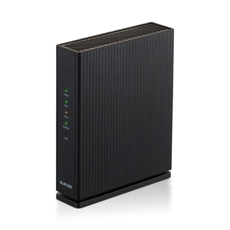 エレコム WiFi ルーター 無線LAN 2402+574Mbps 11ax 有線Giga IPv6
