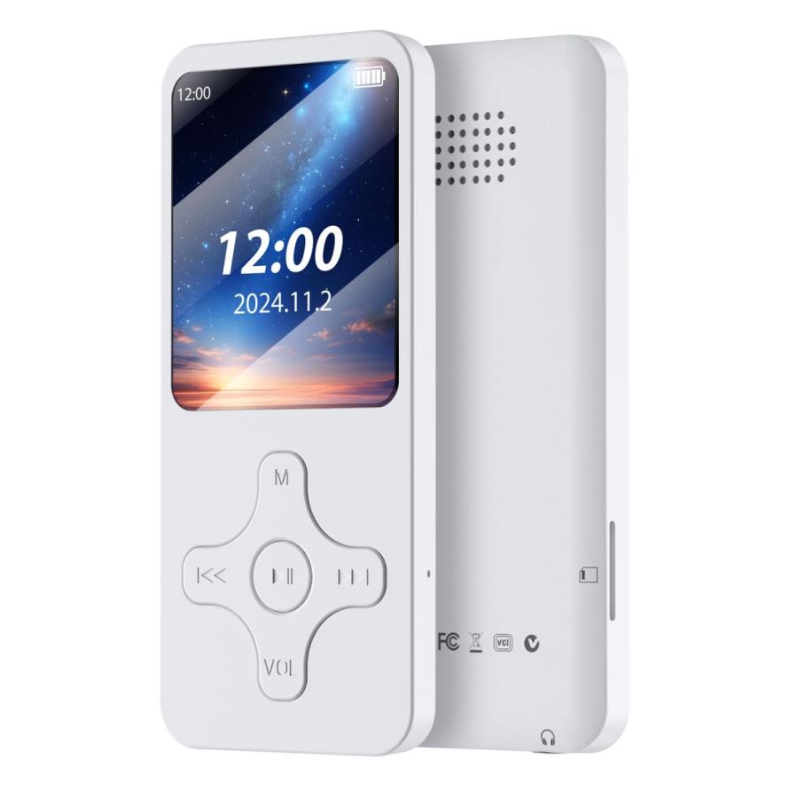KOVCDVI MP3プレーヤー Bluetooth HIFIスピーカー内蔵 32GB mp3