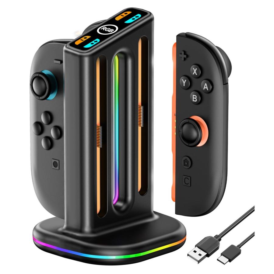 Size:Joy-Con 2対応 Switch 2 コントローラー Joy-Con 充電器スタンド