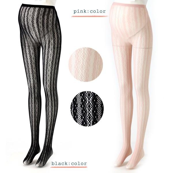 マタニティ ラッセルレース タイツ 30デニール 犬印本舗 卒園 入園 フォーマルタイツ パンスト | INUJIRUSHI | 02