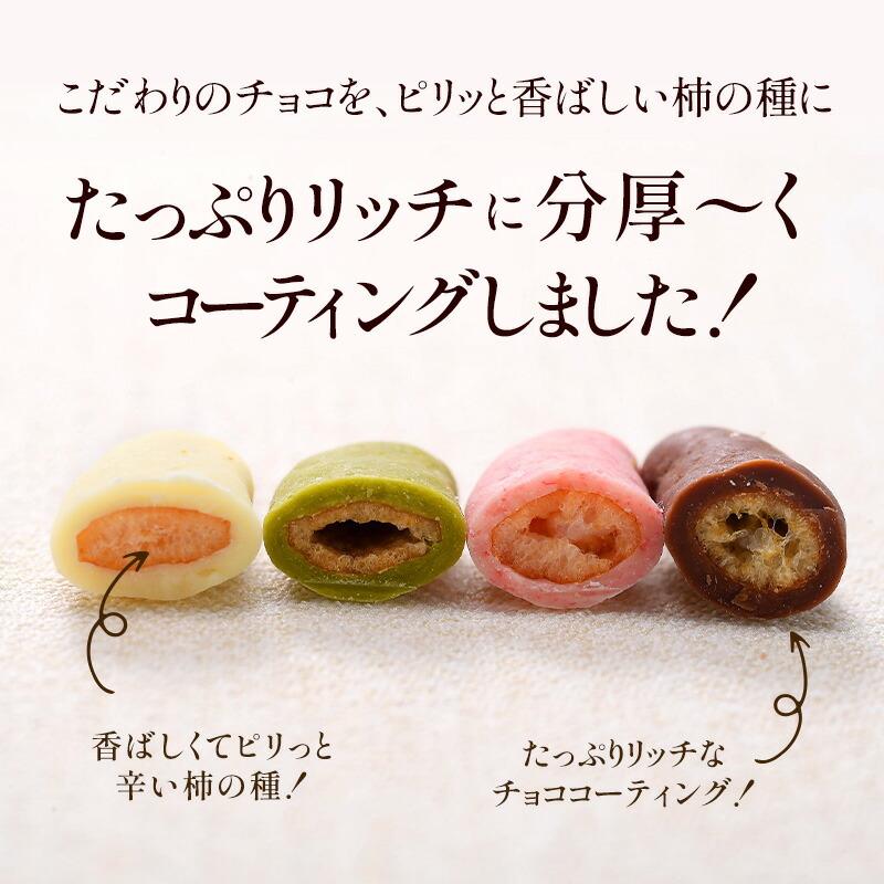 柿の種チョコ 2種類から選べる 170g 200g×1P たっぷり チョコレート 選り取り メール便【3〜4営業日以内に出荷】 送料無料 |  | 07