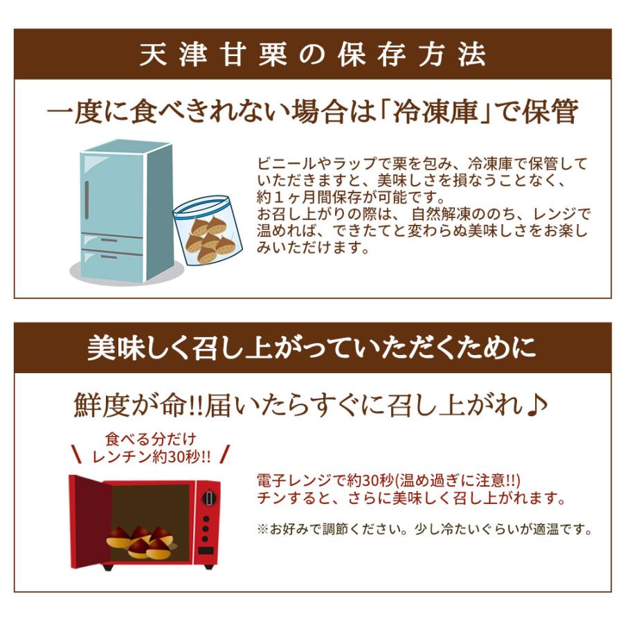 甘栗 天津 新栗 無添加 大粒 約1.5kg 約500g×3袋 まとめ買い シェア買い おすそ分け【2〜3営業日以内に出荷】送料無料｜meshiya｜08