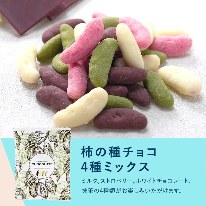チョコたっぷり!柿の種チョコレート4種ミックス 70g×3P チョコたっぷり!柿の種チョコレート4種ミックス 70g×3P
