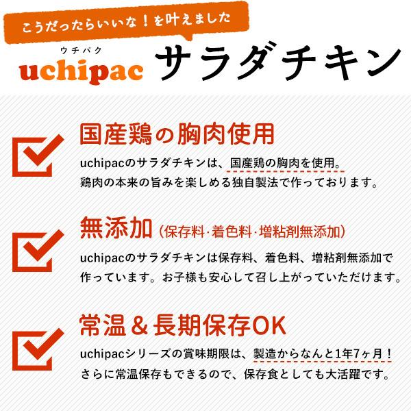 ［内野家］1個でたんぱく質30g!!【uchipac】国産素材のサラダチキン カレー×10袋［常温］【3〜4営業日以内に出荷】【送料無料】｜meshiya｜03