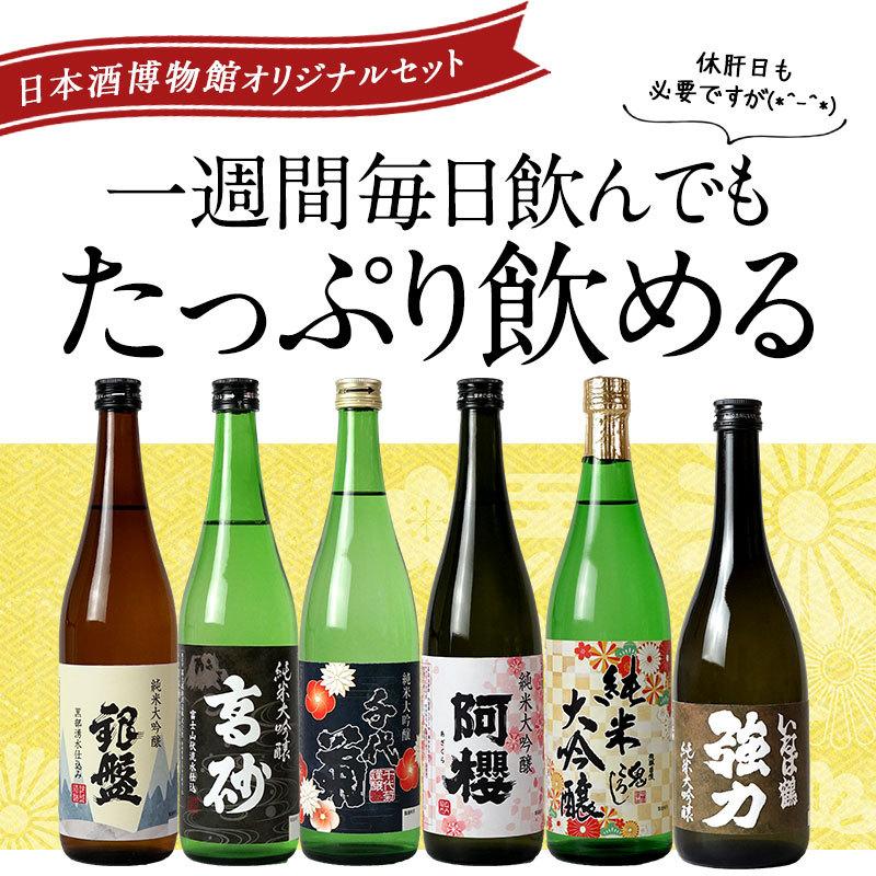 日本酒 厳選6酒蔵の純米大吟醸酒 飲み比べ720ml 6本組セット 日本酒 厳選6酒蔵の純米大吟醸酒 飲み比べ720ml 6本組セット