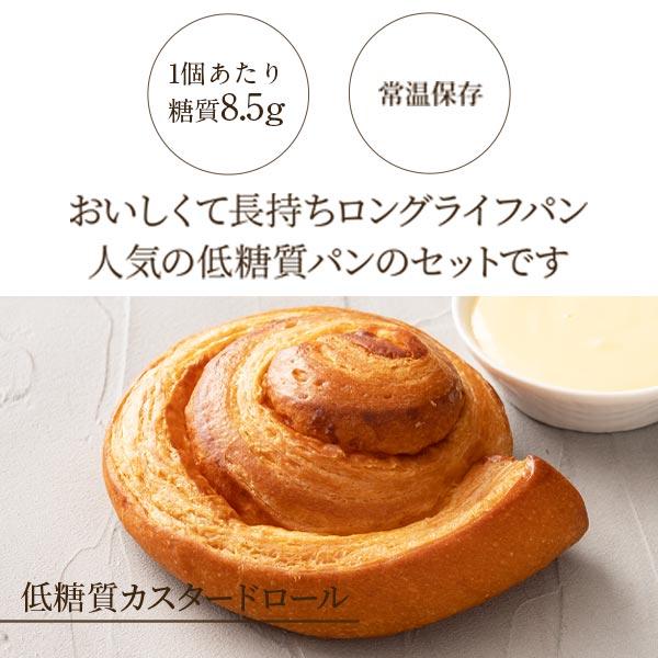 低糖質パン 低糖質カスタードロール36個セット【送料無料】［常温］【4〜5営業日以内に出荷】｜meshiya｜02