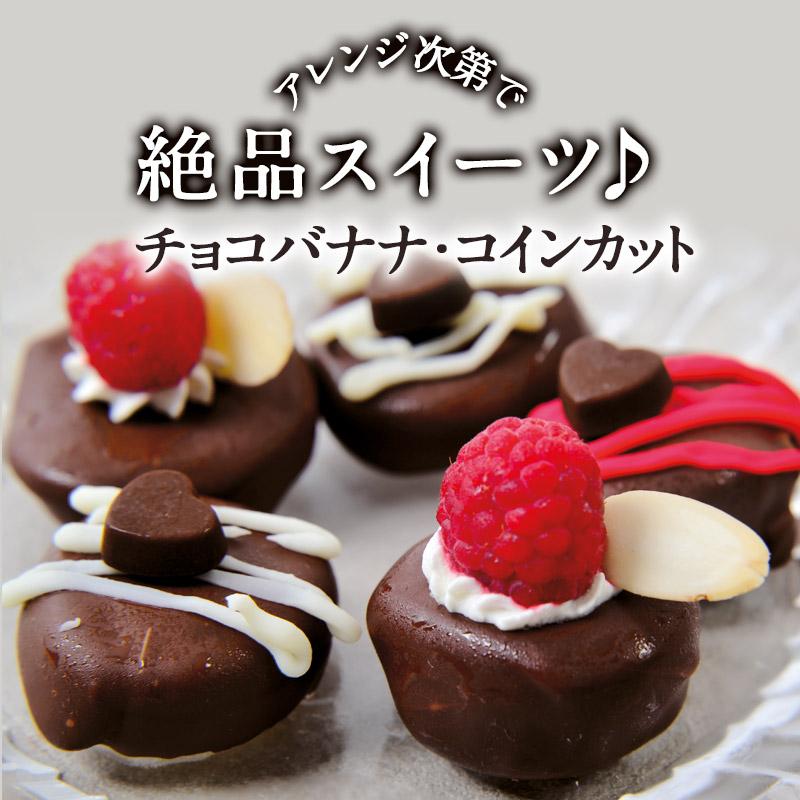 チョコバナナアイス　500g×1パック［冷凍］【3〜4営業日以内に出荷】【送料無料】アスク 冷凍  コインカット｜meshiya｜04