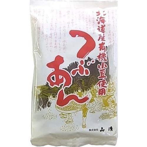 （40袋セット）（OS）山清　北海道産有機小豆使用つぶあん（袋入り）200g×40袋セット（代引・他の商品と混載不可）（離島への発送は不可）