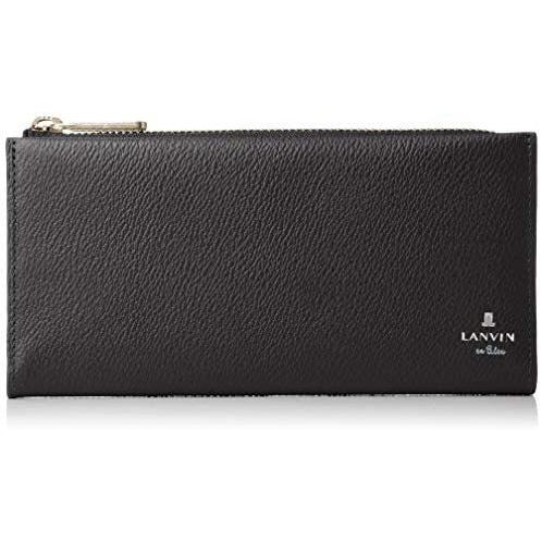 メーカー包装済 ランバンオンブルー パート小物 ラウンドファスナー 長財布 ブラック Free Size 独創的 Clinilab Net