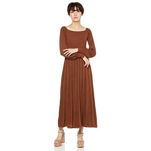 魅了 リリーブラウン ロングニットワンピース Lwno レディース Brw Free Size 最安値挑戦 Theculturewire Com
