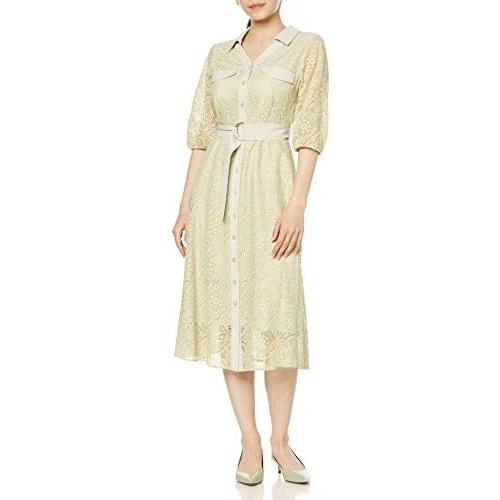 オープニング大放出セール ジル バイ ジルスチュアート ワンピース スクエアレース襟付きワンピース レディース グリーン S 史上最も激安 Www Skylanceronline Com