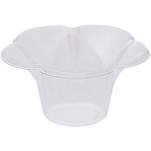 サンナップ かき氷カップ ミニフルール 大口径 低重心 クリアー 13オンス 80個入り 透明 380ml いつでも送料無料