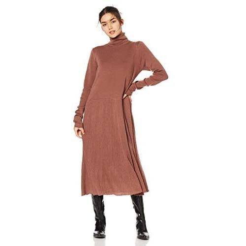 数量限定 特売 ミラオーウェン タートルネックローウエストニットワンピ 09wno レディース Lbrw 1 新発 Www Ladislexia Net