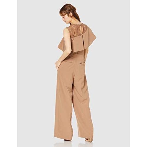 日本公式品 ラグナムーン ワンピース Ladyラッフルワイドパンツドレス レディース ブラウン M Mesot Unv03h1bb Mesotes Shop