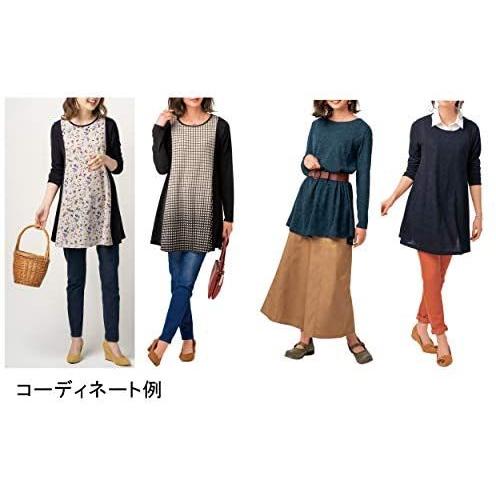 セシール チュニック フレアーシルエット 細見え ニットソー素材 プランプ 大きいサイズ レディース ブラック L Mesot Unv03h3cf Mesotes Shop 通販 Yahoo ショッピング