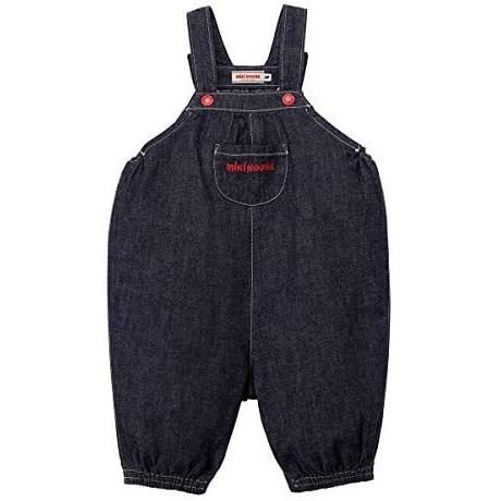 超美品 ミキハウス Mikihouse オーバーオール 10 3331 450 男の子 女の子 S M インディゴブルー M80 90 豪華 Atinkaonline Com