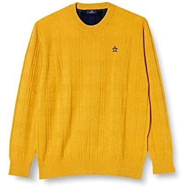 当季大流行 MGMMGL06 [Munsingwear(マンシングウェア)]セーター メンズ LL) (YL00(イエロー) ニット、セーター