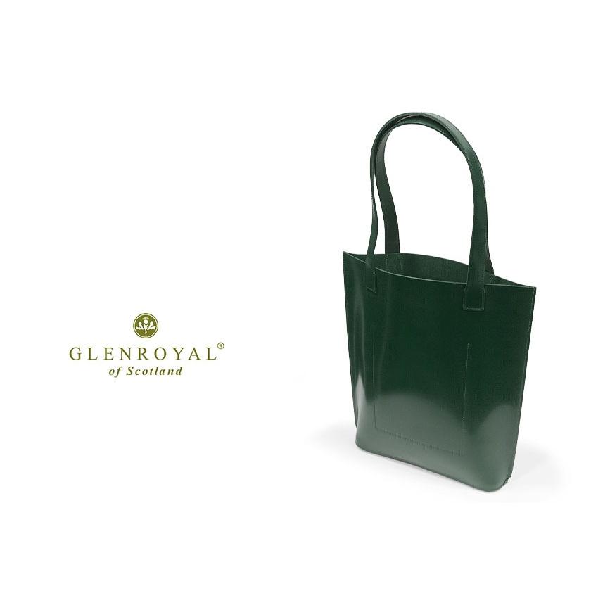 正規品 GLENROYAL  グレンロイヤル トートバッグ 01-5823 ブライドルレザー 薄マチトートバッグ 縦型（新品）英国製の画像
