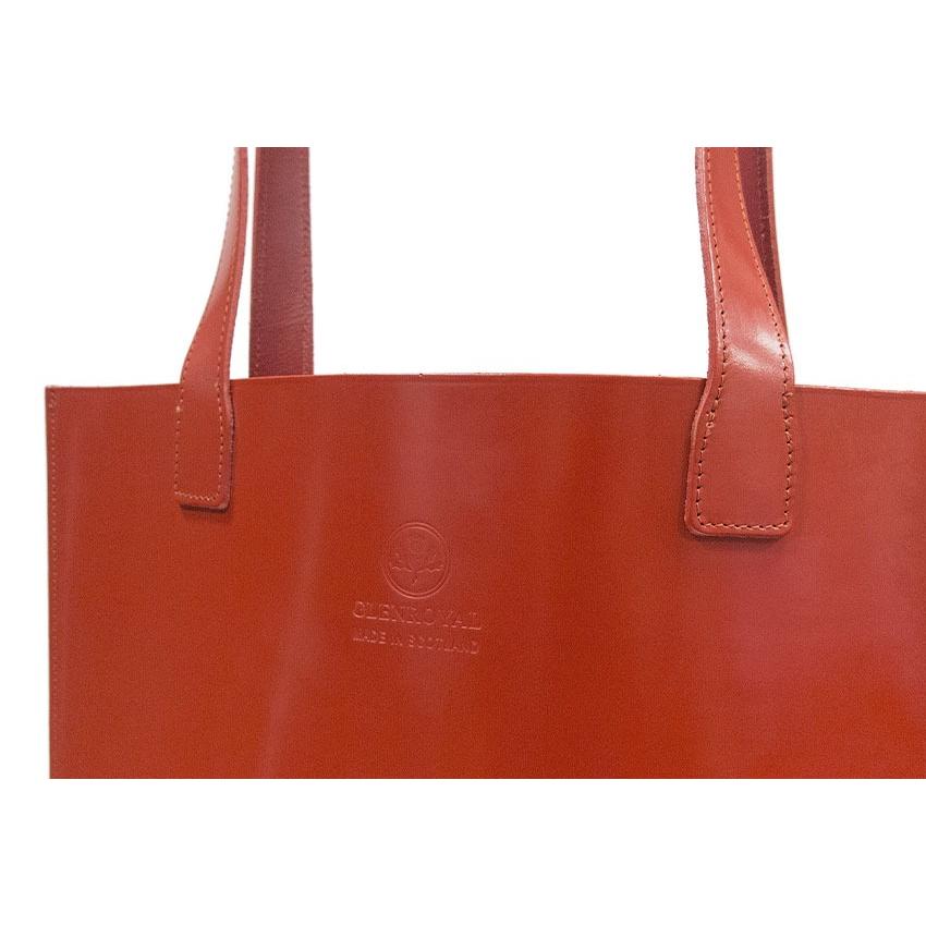 正規品 GLENROYAL  グレンロイヤル トートバッグ 01-5823 ブライドルレザー 薄マチトートバッグ 縦型（新品）英国製の画像