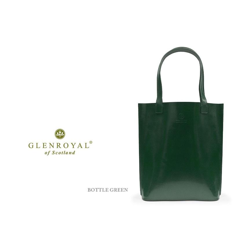 正規品 GLENROYAL  グレンロイヤル トートバッグ 01-5823 ブライドルレザー 薄マチトートバッグ 縦型（新品）英国製の画像