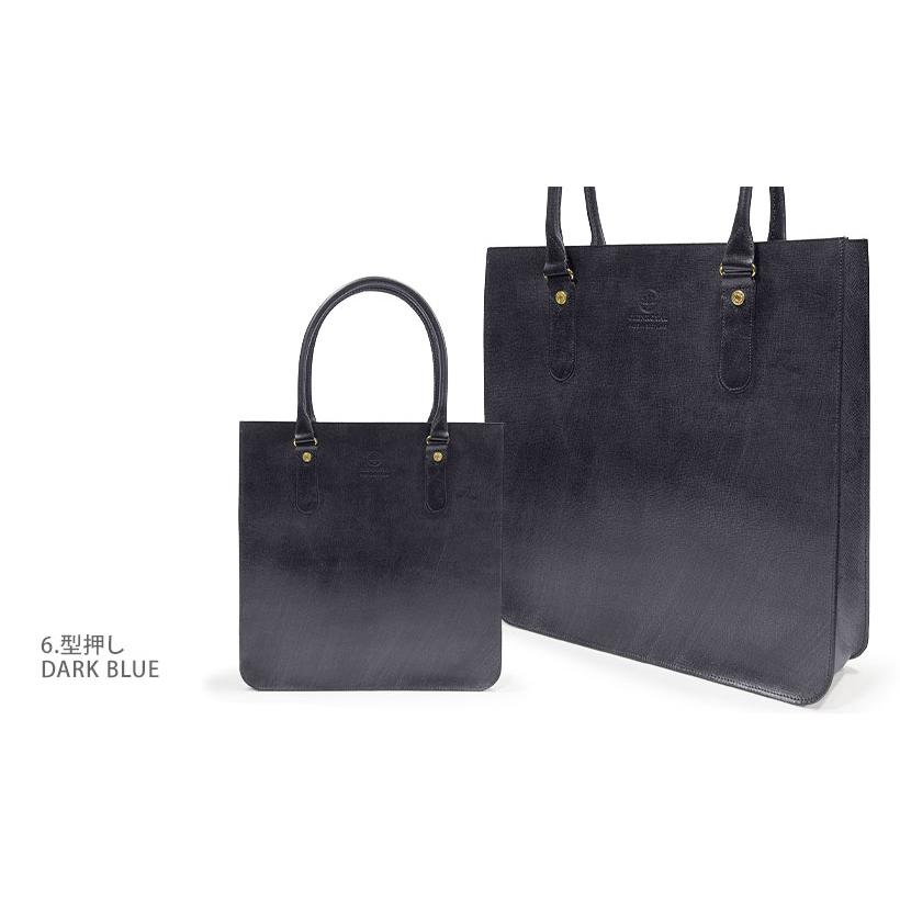 正規品 GLENROYAL  グレンロイヤル ブライドルレザー 型押しレザー トートバッグ LEATHER TOTE BAG 01-6087k（新品）の画像