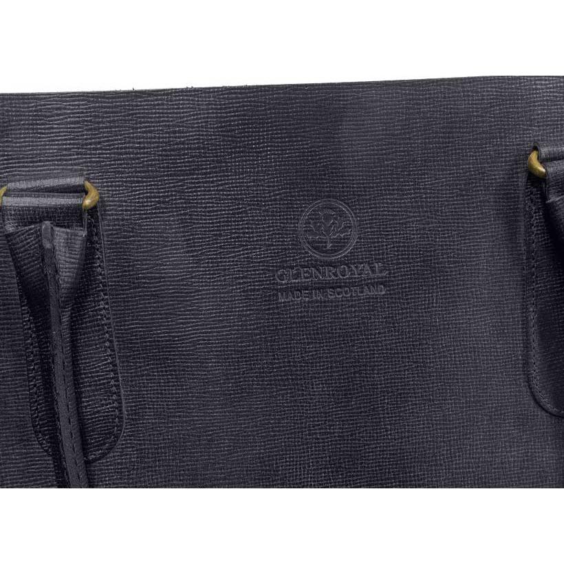 正規品 GLENROYAL  グレンロイヤル ブライドルレザー 型押しレザー トートバッグ LEATHER TOTE BAG 01-6087k（新品）の画像