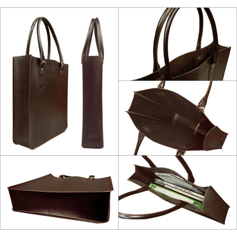 正規品 GLENROYAL  グレンロイヤル ブライドルレザー 型押しレザー トートバッグ LEATHER TOTE BAG 01-6087k（新品）の画像