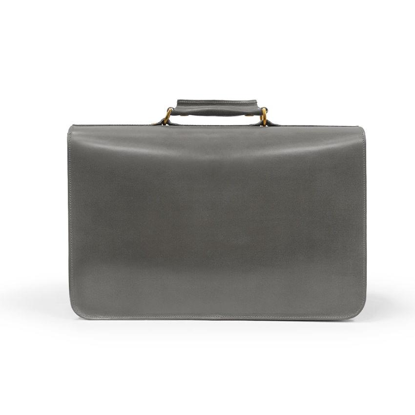 正規品 GLENROYAL  グレンロイヤル サッチェルバッグ 02-6042 SATCHEL BAG WITH D-RING 15( 15インチ幅 ) フルブライドルレザー（新品）英国製の画像