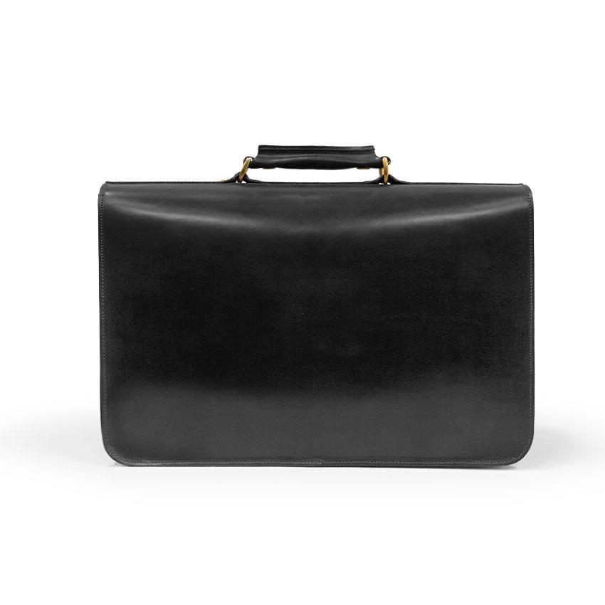 正規品 GLENROYAL  グレンロイヤル サッチェルバッグ 02-6042 SATCHEL BAG WITH D-RING 15( 15インチ幅 ) フルブライドルレザー（新品）英国製の画像